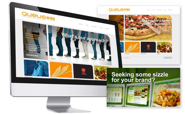 Queue Marketing website